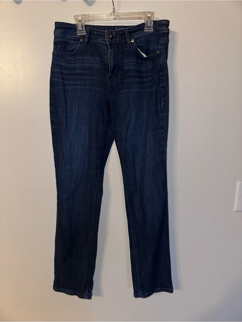 J Jill Dark Blue Women's Straight-Leg Jeans 4P